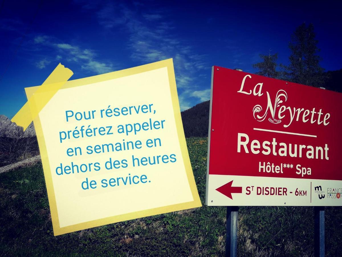 La Neyrette Hotel Saint-Disdier-en-Devoluy Bagian luar foto